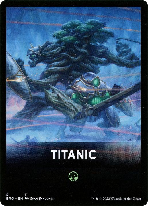 Titanic in the group Magic the Gathering / Types / Colors / Colorless at Proxyprinters.com (67288)