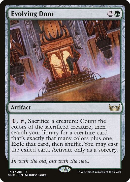 Evolving Door in the group Magic the Gathering / Sets / Streets of New Capenna at Proxyprinters.com (673)