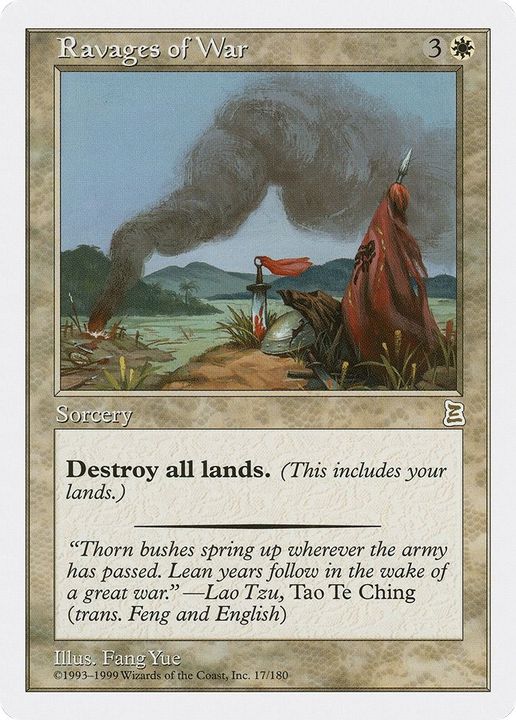 Ravages of War in the group Magic the Gathering / Types / Colors / White at Proxyprinters.com (6731)