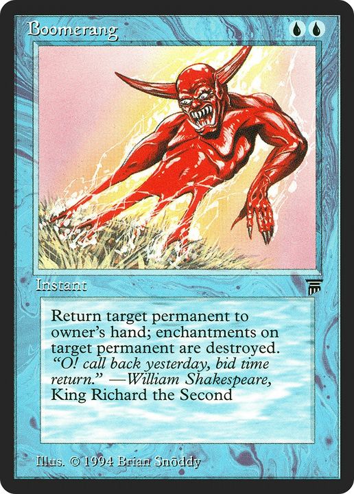 Boomerang in the group Magic the Gathering / Sets / Legends at Proxyprinters.com (67311)