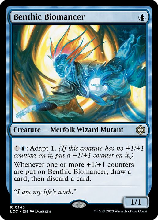 Benthic Biomancer in the group Magic the Gathering / Types / Creatures / Wizard at Proxyprinters.com (67352)