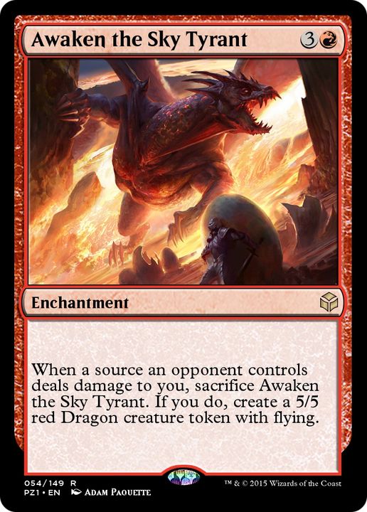 Awaken the Sky Tyrant in the group Magic the Gathering / Sets / Legendary Cube Prize Pack at Proxyprinters.com (67381)