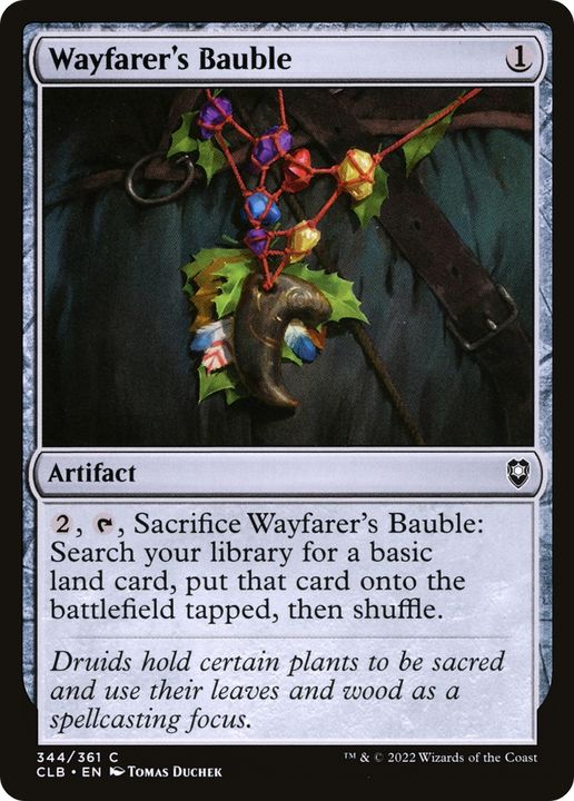 Wayfarer's Bauble in the group Magic the Gathering / Sets / Commander Legends: Battle for Baldur's Gate at Proxyprinters.com (67403)