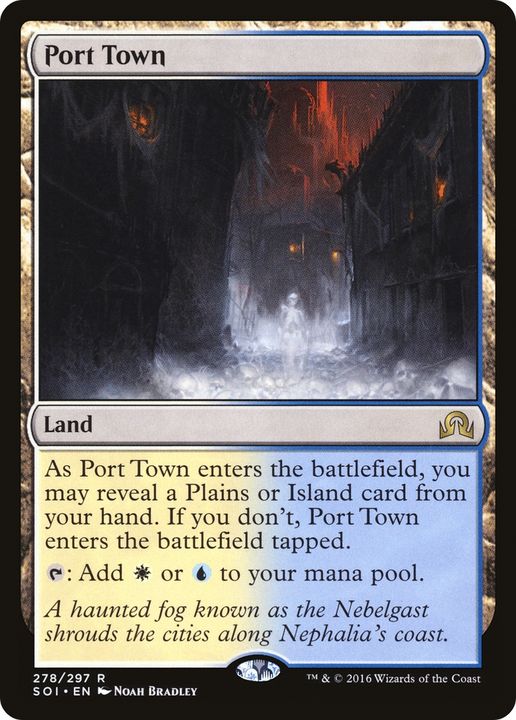 Port Town in the group Magic the Gathering / Types / Colors / Colorless at Proxyprinters.com (67405)