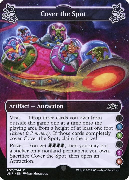 Cover the Spot in the group Magic the Gathering / Types / Artifacts / Artifact at Proxyprinters.com (67406)