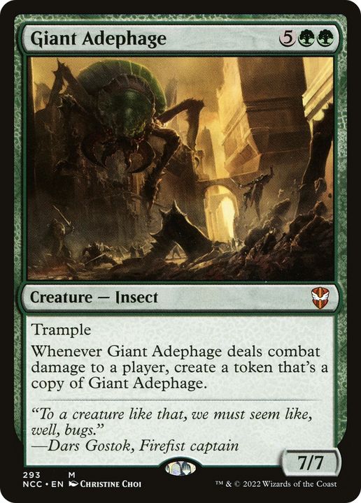 Giant Adephage in the group Magic the Gathering / Sets / New Capenna Commander at Proxyprinters.com (67419)