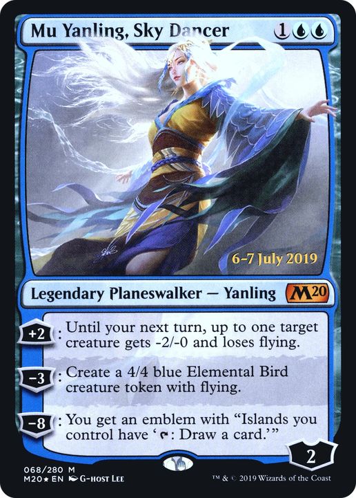 Mu Yanling, Sky Dancer in the group Magic the Gathering / Types / Colors / Blue at Proxyprinters.com (67422)