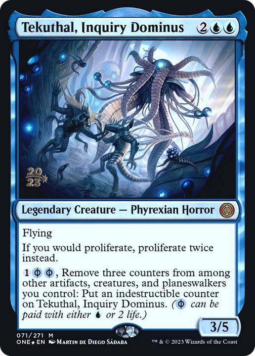 Tekuthal, Inquiry Dominus in the group Magic the Gathering / Types / Colors / Blue at Proxyprinters.com (67443)