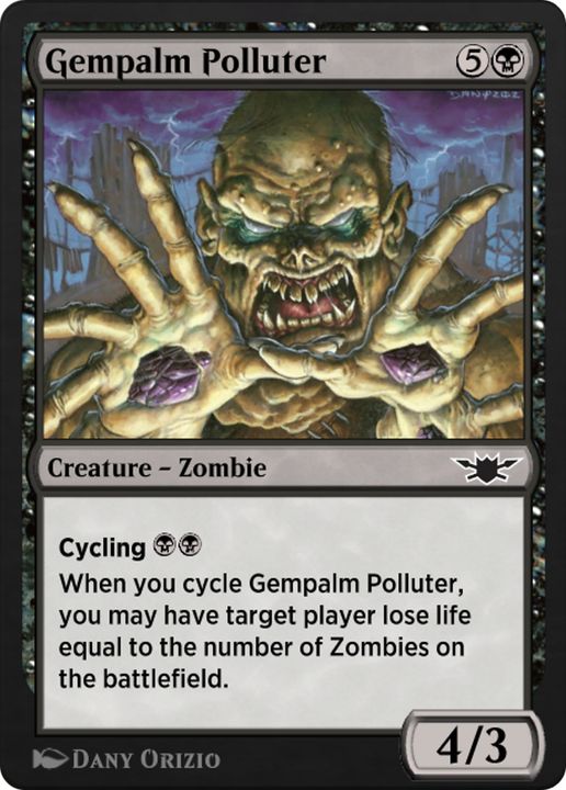 Gempalm Polluter in the group Magic the Gathering / Types / Creatures / Zombie at Proxyprinters.com (67447)