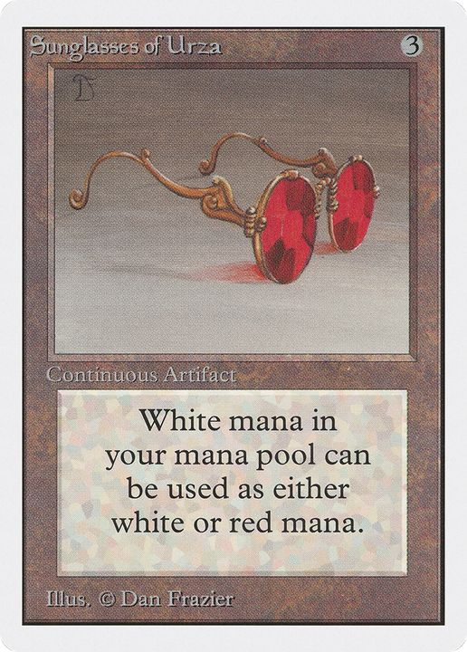 Sunglasses of Urza in the group Magic the Gathering / Types / Artifacts / Artifact at Proxyprinters.com (67480)