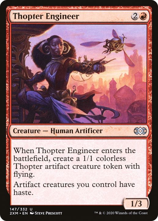 Thopter Engineer in the group Magic the Gathering / Types / Creatures / Human at Proxyprinters.com (67486)