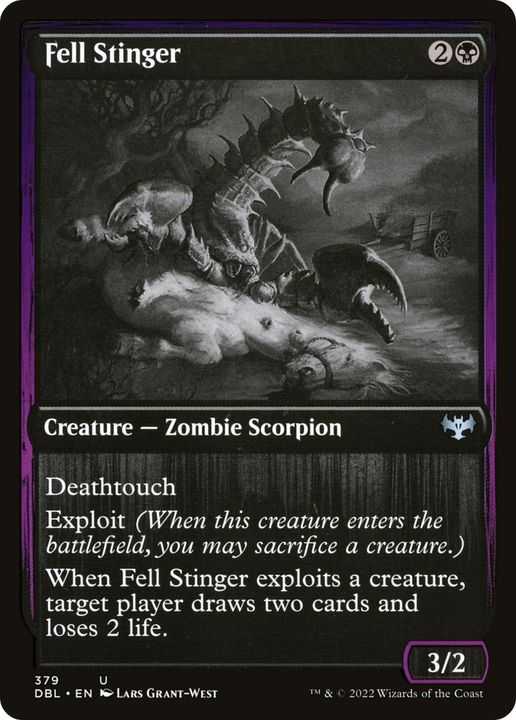 Fell Stinger in the group Magic the Gathering / Sets / Innistrad: Double Feature at Proxyprinters.com (67498)