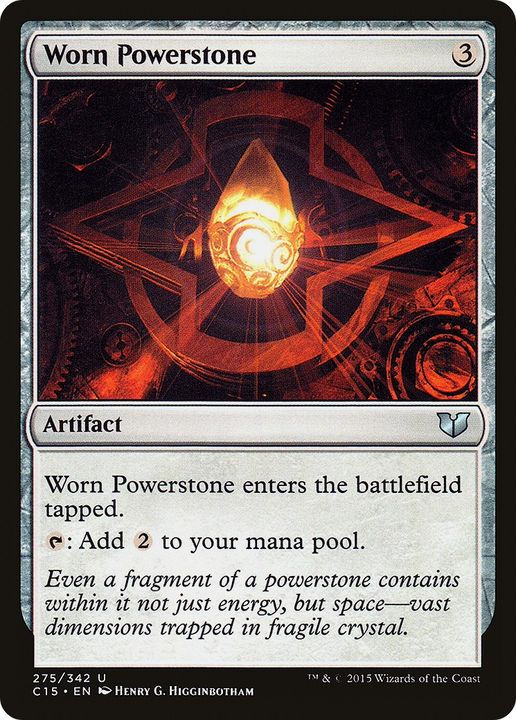 Worn Powerstone in the group Magic the Gathering / Sets / Commander 2015 at Proxyprinters.com (67499)