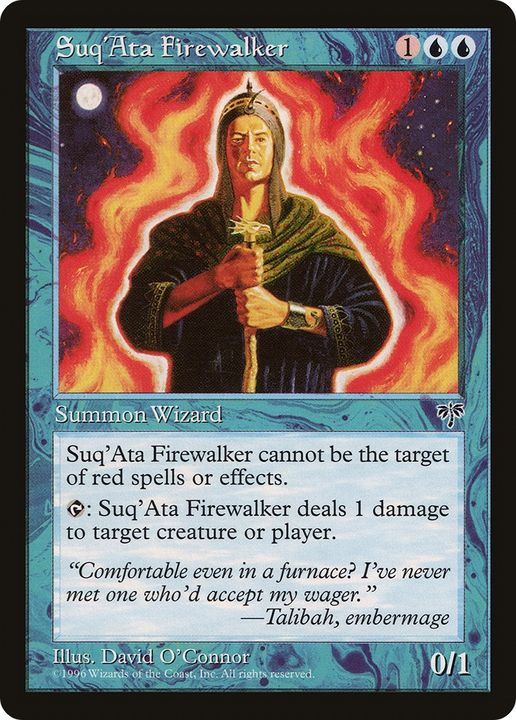 Suq'Ata Firewalker in the group Magic the Gathering / Types / Creatures / Wizard at Proxyprinters.com (67505)