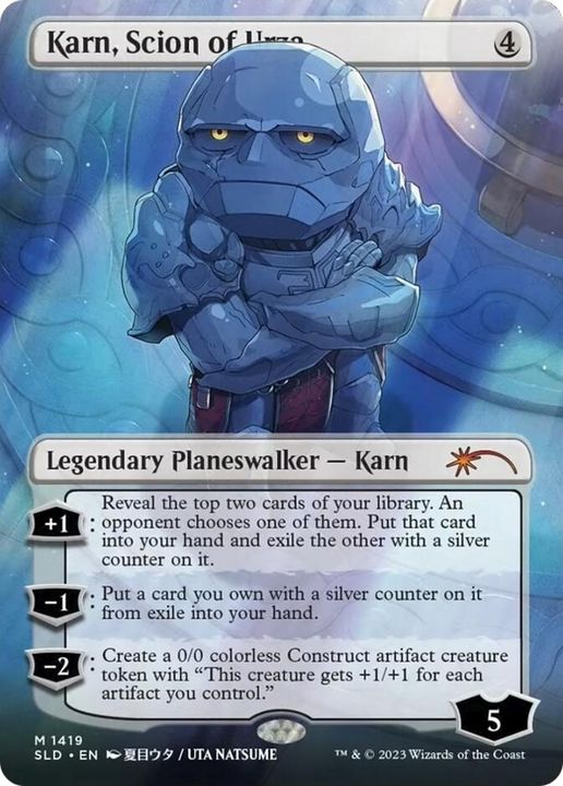 Karn, Scion of Urza in the group Magic the Gathering / Sets / Secret Lair / Secret Lair Drop at Proxyprinters.com (67539)