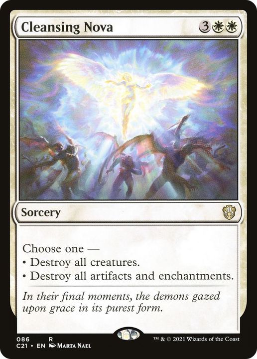 Cleansing Nova in the group Magic the Gathering / Types / Colors / White at Proxyprinters.com (6755)