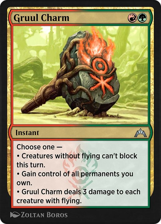 Gruul Charm in the group Magic the Gathering / Types / Colors / Multicolors / G, R at Proxyprinters.com (67552)