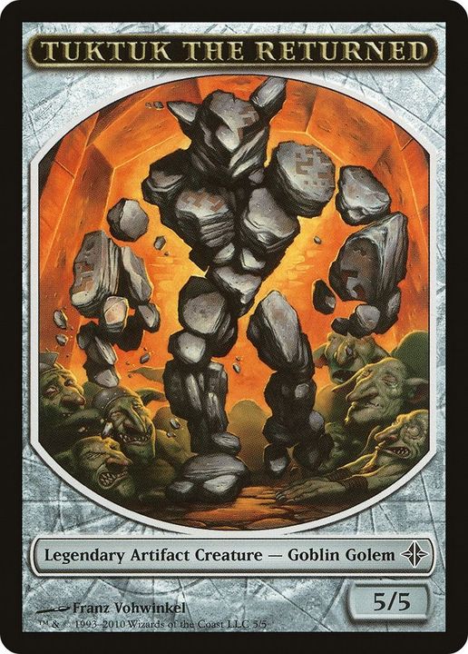 Tuktuk the Returned in the group Magic the Gathering / Sets / Rivals of Ixalan Tokens at Proxyprinters.com (6759)