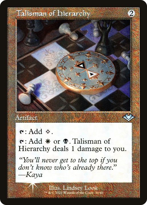 Talisman of Hierarchy in the group Magic the Gathering / Sets / Modern Horizons 2 Art Series at Proxyprinters.com (67594)