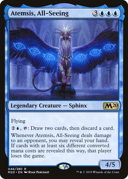 Atemsis, All-Seeing in the group Magic the Gathering / Sets / Core Set 2020 at Proxyprinters.com (67605)