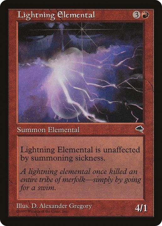 Lightning Elemental in the group Advanced search at Proxyprinters.com (6761)