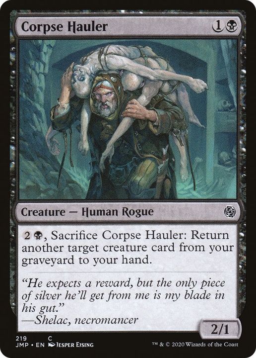 Corpse Hauler in the group Magic the Gathering / Types / Creatures / Human at Proxyprinters.com (6762)