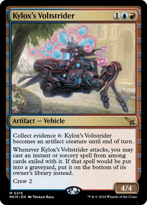 Kylox's Voltstrider in the group Magic the Gathering / Types / Artifacts / Artifact at Proxyprinters.com (67637)