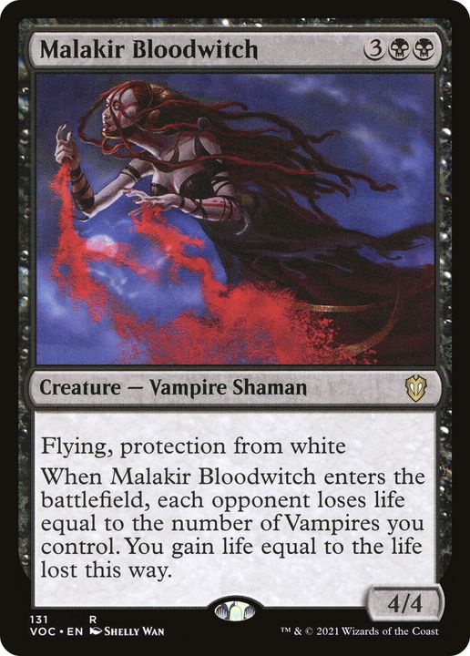 Malakir Bloodwitch in the group Magic the Gathering / Sets / Crimson Vow Commander at Proxyprinters.com (67666)