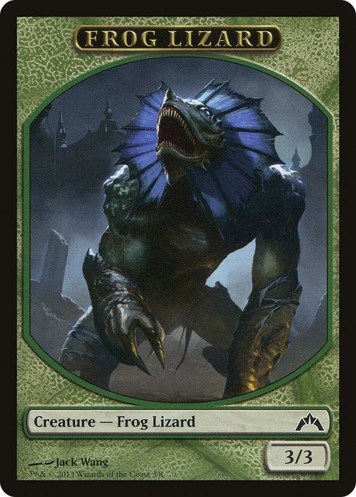 Frog Lizard in the group Magic the Gathering / Types / Colors / Green at Proxyprinters.com (67704)