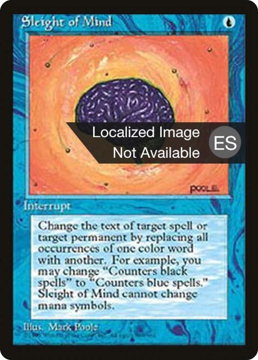 Sleight of Mind in the group Magic the Gathering / Types / Colors / Blue at Proxyprinters.com (67705)