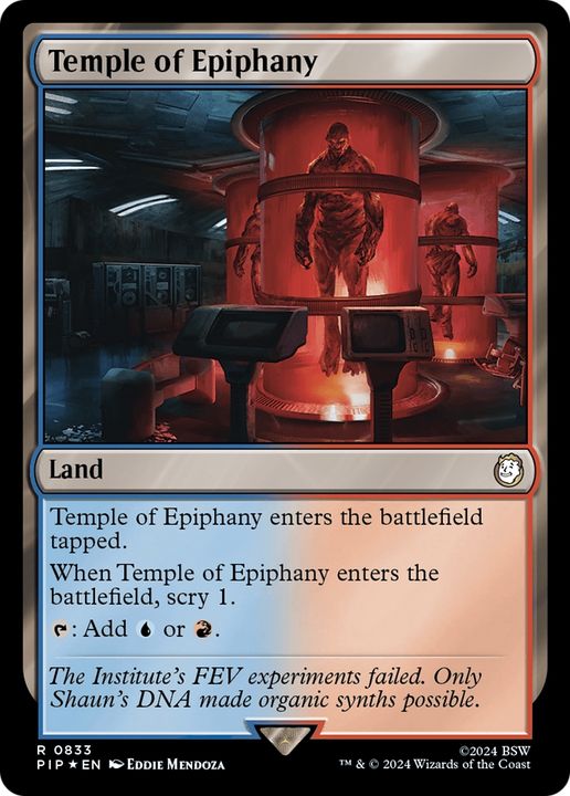 Temple of Epiphany in the group Magic the Gathering / Sets / Fallout at Proxyprinters.com (67710)