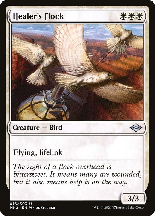 Healer's Flock in the group Magic the Gathering / Types / Colors / White at Proxyprinters.com (67711)