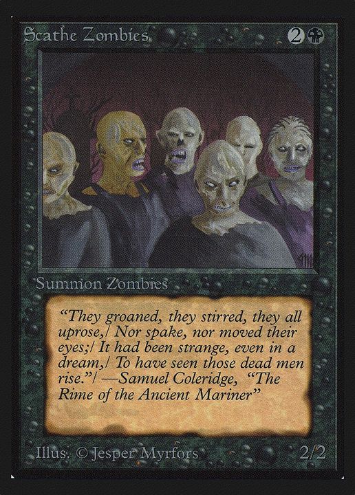 Scathe Zombies in the group Magic the Gathering / Types / Creatures / Zombie at Proxyprinters.com (67715)