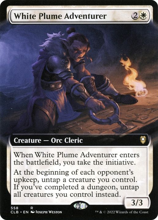 White Plume Adventurer in the group Magic the Gathering / Sets / Commander Legends: Battle for Baldur's Gate at Proxyprinters.com (67724)