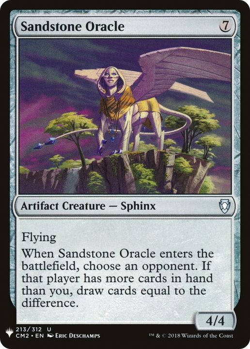 Sandstone Oracle in the group Magic the Gathering / Types / Colors / Colorless at Proxyprinters.com (67726)