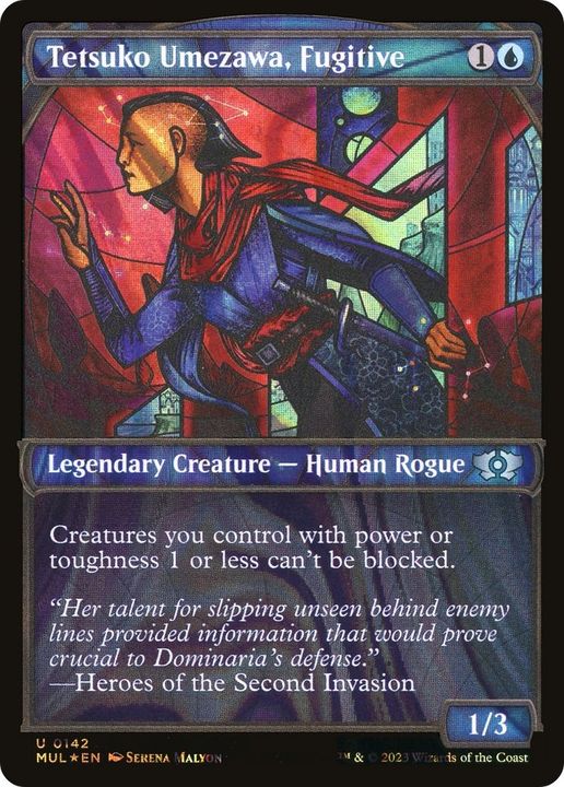 Tetsuko Umezawa, Fugitive in the group Magic the Gathering / Types / Creatures / Human at Proxyprinters.com (6773)