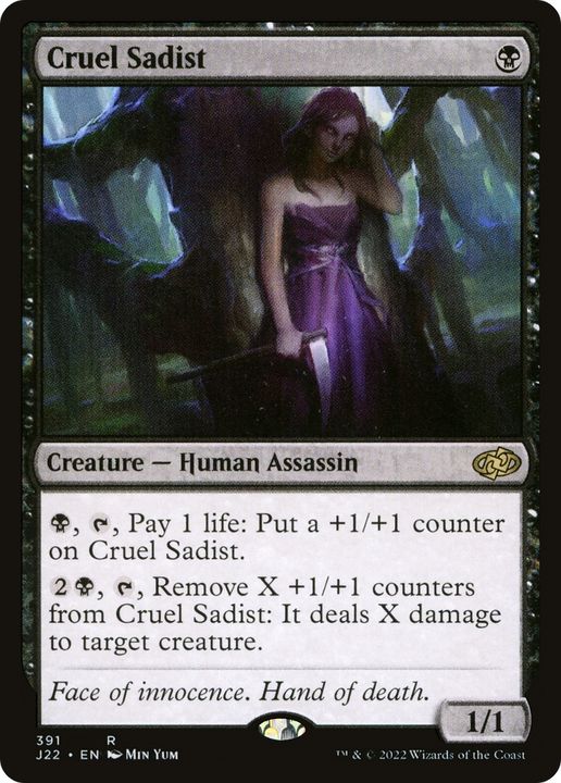 Cruel Sadist in the group Magic the Gathering / Types / Creatures / Human at Proxyprinters.com (67730)