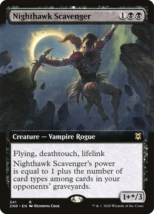 Nighthawk Scavenger in the group Magic the Gathering / Types / Colors / Black at Proxyprinters.com (67744)