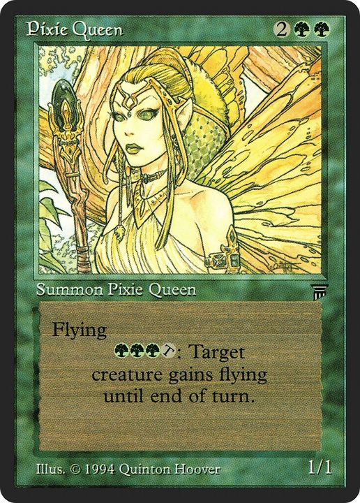 Pixie Queen in the group Magic the Gathering / Types / Colors / Green at Proxyprinters.com (67745)