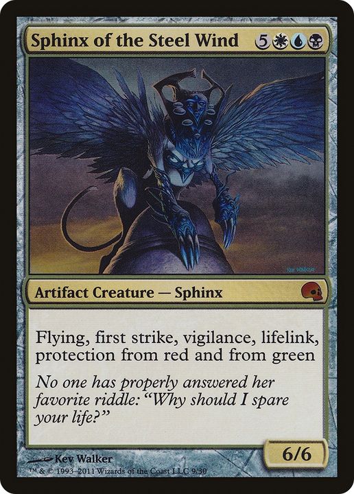 Sphinx of the Steel Wind in the group Magic the Gathering / Sets / Premium Deck Series: Graveborn at Proxyprinters.com (67761)