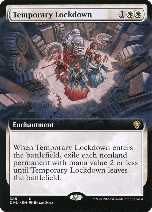 Temporary Lockdown in the group Magic the Gathering / Types / Enchantment / Enchantment at Proxyprinters.com (67772)