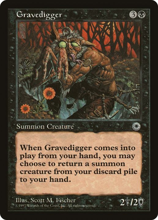 Gravedigger in the group Magic the Gathering / Sets / Portal at Proxyprinters.com (67795)