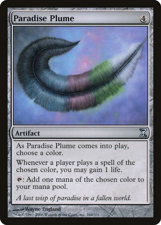 Paradise Plume in the group Magic the Gathering / Sets / Time Spiral at Proxyprinters.com (6782)