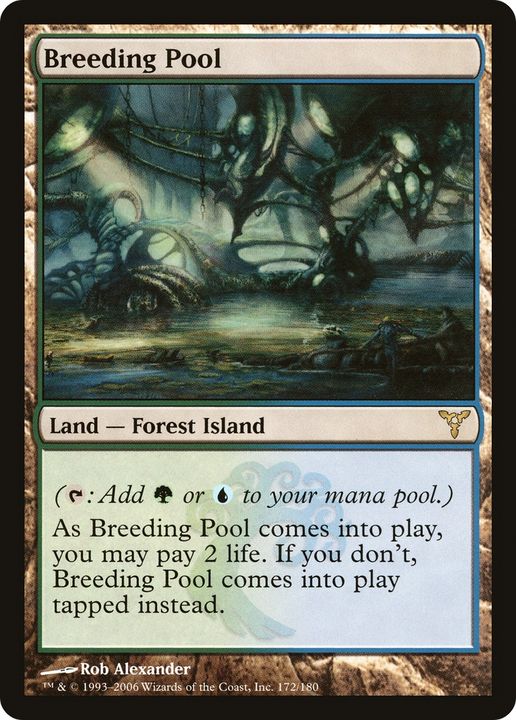 Breeding Pool in the group Magic the Gathering / Types / Land / Forest at Proxyprinters.com (67821)