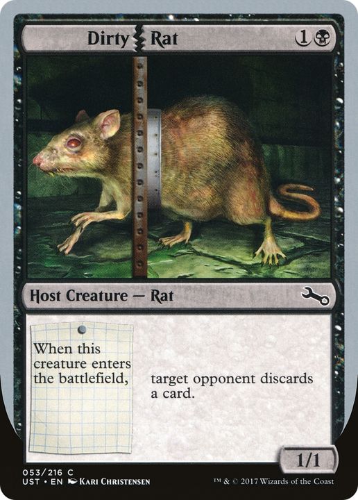 Dirty Rat in the group Singles at Proxyprinters.com (67874)