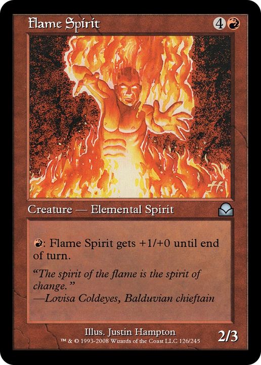 Flame Spirit in the group Magic the Gathering / Types / Colors / Red at Proxyprinters.com (67896)