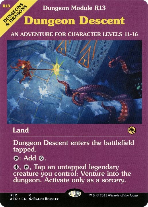 Dungeon Descent in the group Magic the Gathering / Types / Colors / Colorless at Proxyprinters.com (67897)