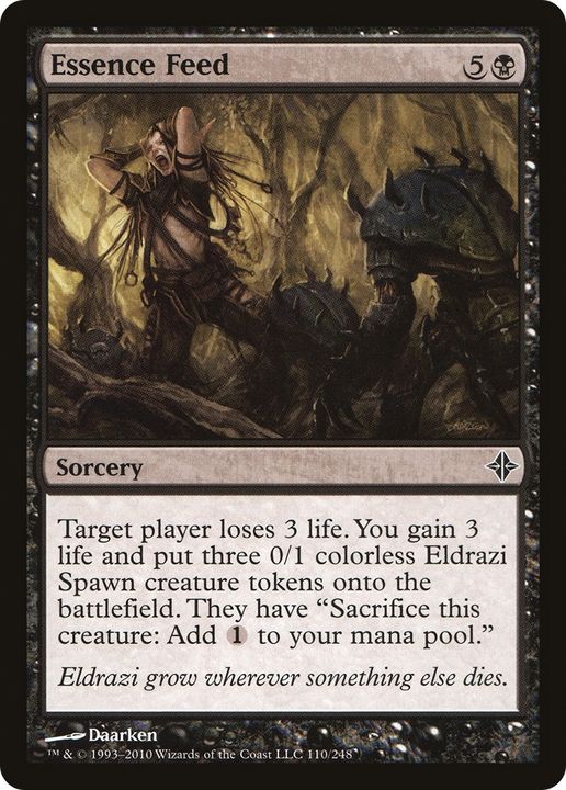 Essence Feed in the group Magic the Gathering / Types / Colors / Black at Proxyprinters.com (67907)