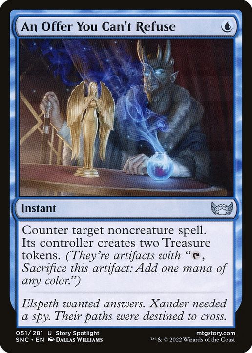 An Offer You Can't Refuse in the group Magic the Gathering / Types / Colors / Blue at Proxyprinters.com (67914)