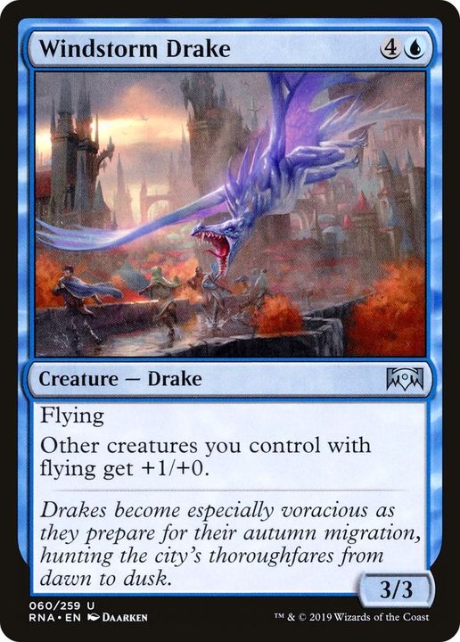 Windstorm Drake in the group Magic the Gathering / Sets / Ravnica Remastered at Proxyprinters.com (6792)